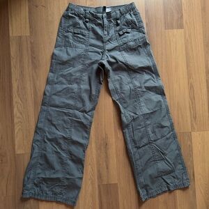 H&M Men's Charcoal Cargo Pants